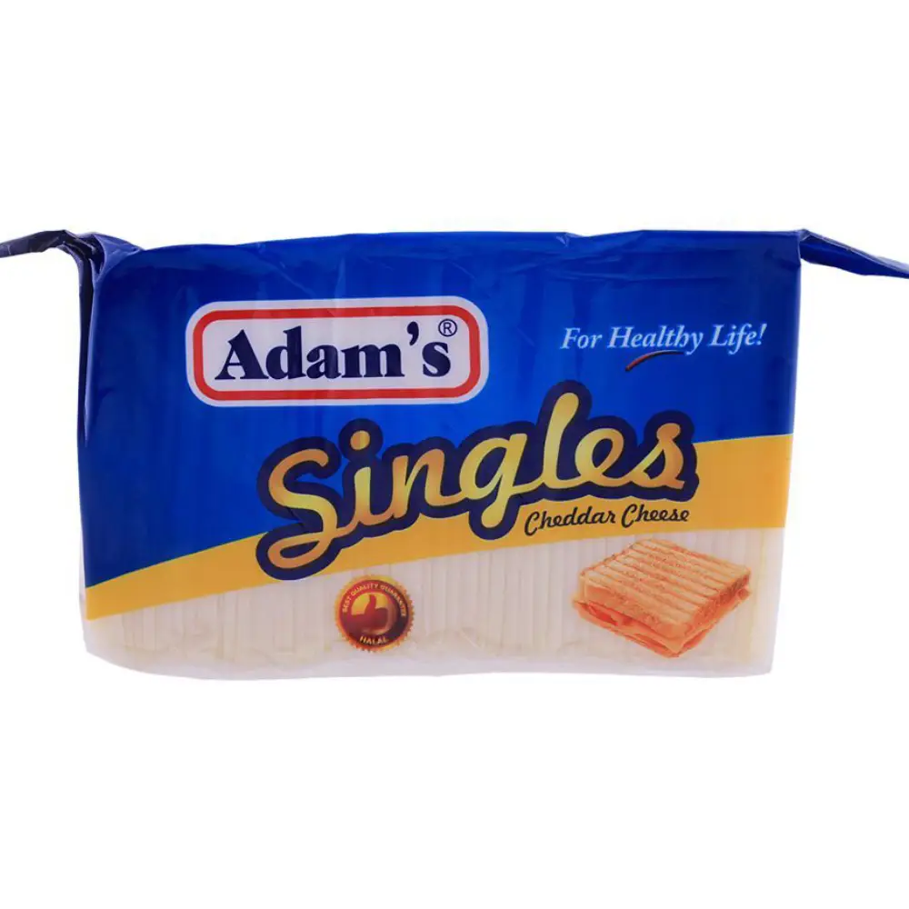 Adam’s cheddar cheese singles 1 kg pack